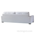 Sofa Kain Putih Set Ruang Tamu Furniture Sofa